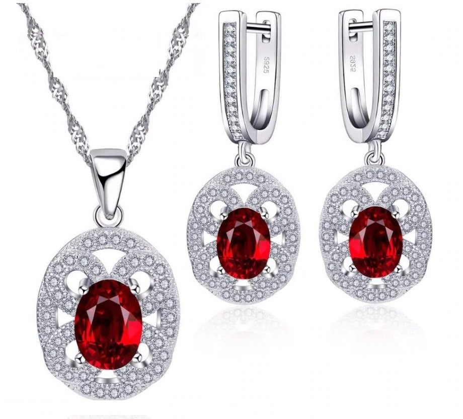 925 Silverplated Jewelry Set - Jewelry Sets for Woman - Shopraba