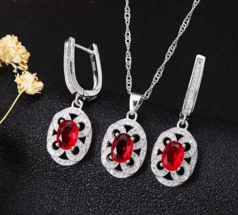 925 Silverplated Jewelry Set - Jewelry Sets for Woman - Shopraba