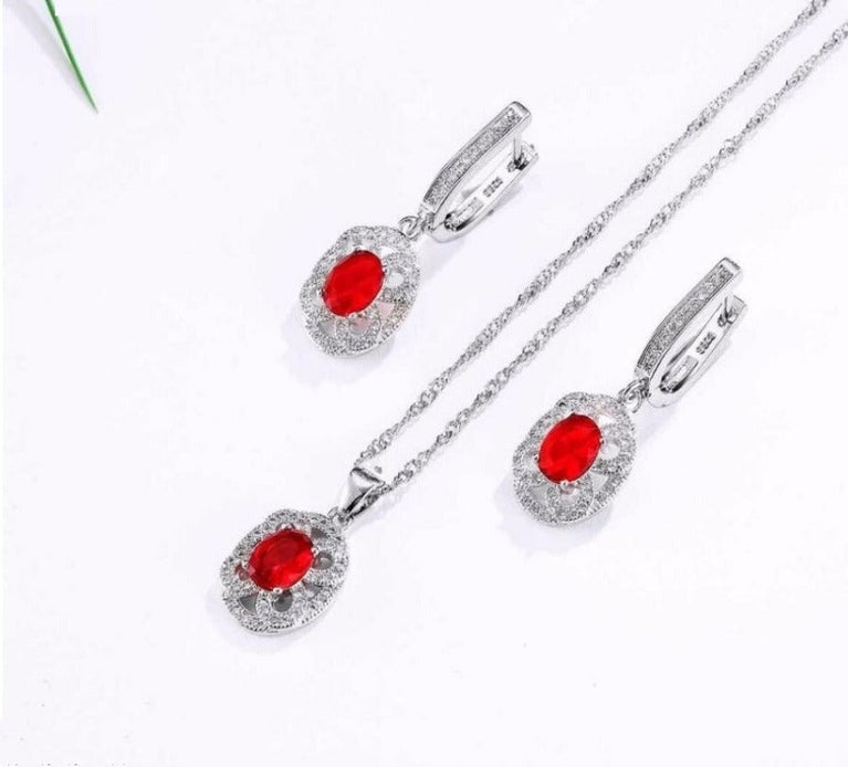 925 Silverplated Jewelry Set - Jewelry Sets for Woman - Shopraba