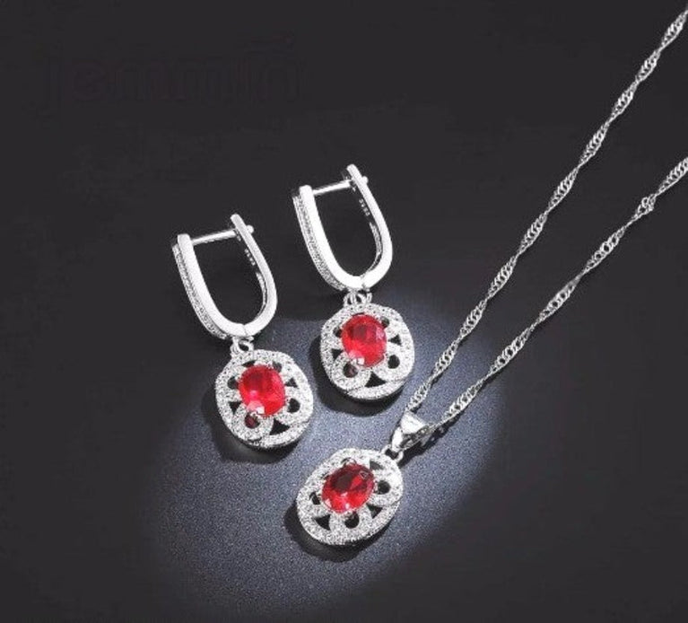 925 Silverplated Jewelry Set - Jewelry Sets for Woman - Shopraba