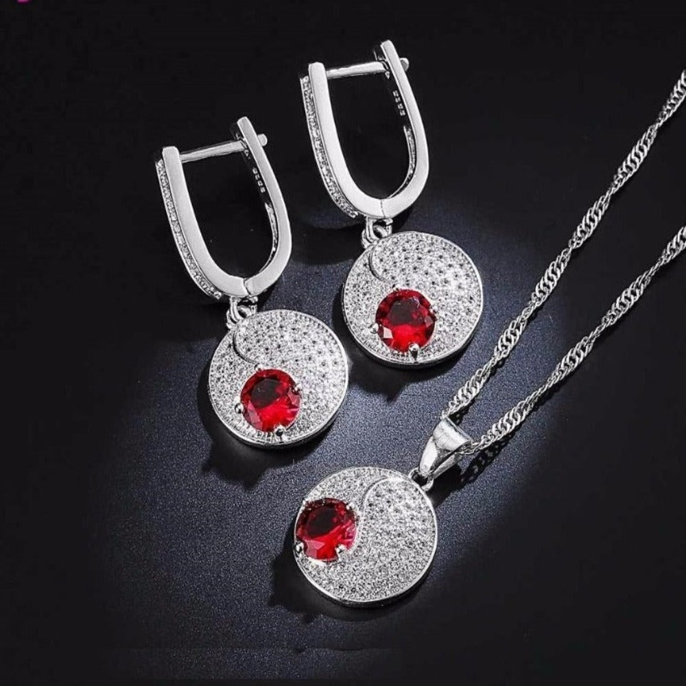 Jewelry Sets for Woman - 925 Silverplated Jewelry Set - Shopraba