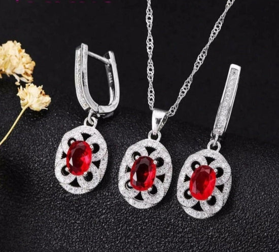 925 Silverplated Jewelry Set - Jewelry Sets for Woman - Shopraba