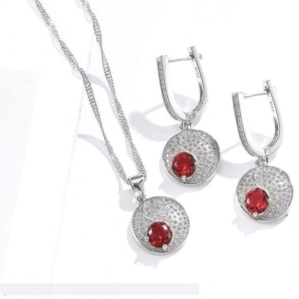 Jewelry Sets for Woman - 925 Silverplated Jewelry Set - Shopraba